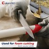 ColumPRO 3PCS Burr-Free Pipe Lagging Insulation Foam Cutting Tool with