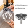Automatic Cup Washer High Pressure Glass Rinser Press Type Stainless