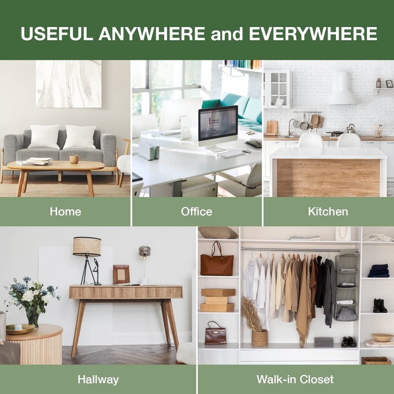 2-pc Stackable Storage Drawers - See-Through Wooden Storage Cabinets -