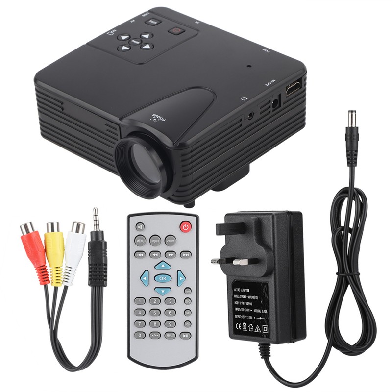 Mini LED Digital Home Theatre Full HD Projector with Remote