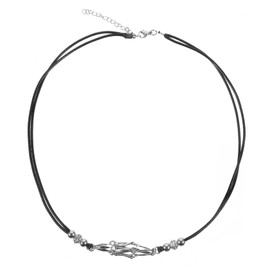 LIFKOME Crystal Pendant Cage Necklace Elegant Crystal Holder for Stunning Jewelry Display Lightweight Durable Design for Personal Use Gifting