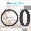 4 Pcs Tires for iRobot Roomba Wheels, No-Slip Wheel Tires