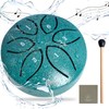 LETSROCK Mini Rain Drum for Outside, 3 Inch 6 Notes