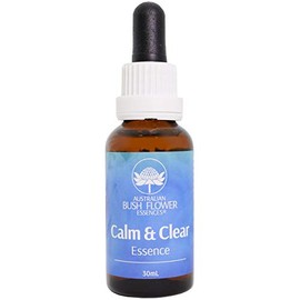 Australian Bush Calm & Clear 1.0 fl oz (30 ml) Combination Flower Essence, Genuine Japanese Product