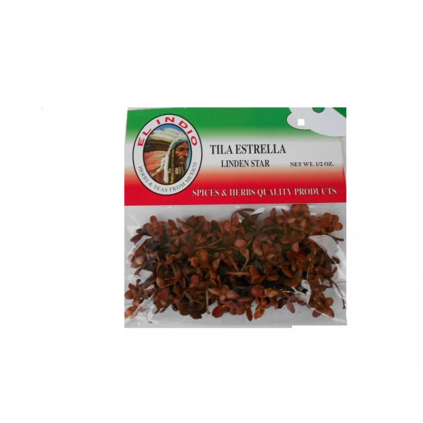 EL INDIO HERBS TILA ESTRELLA (LINDEN STAR) NET WT1/2oz (14GR)