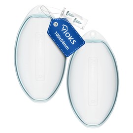 VIOKS Pack of 2 Lamp Covers 100 x 54 mm Replacement for Bulbs Cover Electrolux 5024879600/0 692831966 482000027038 C00058249 9188065409 for Lamp Cooker Hood & Spare Parts Cooker Hood