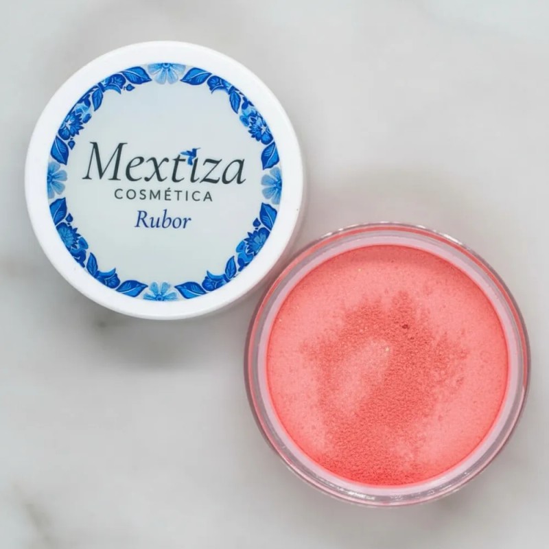 Rubor En Polvo Mineral Mextiza Sfp 10 Rubor Natural Noche