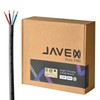JAVEX 16/4 UL13 CL3R/CL2R Rated Speaker Wire (100FT), 16-Gauge AWG