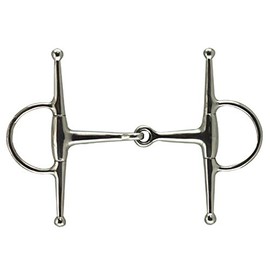 Coronet Full Cheek Eggbutt Snaffle Bit, 5-Inch