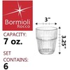 Bormioli Rocco Barshine 7 oz. Juice Stackable Tempered Drinking Glasses,