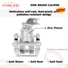 Stirling ALL NEW Rear Pair 2 Brake Caliper With Bracket