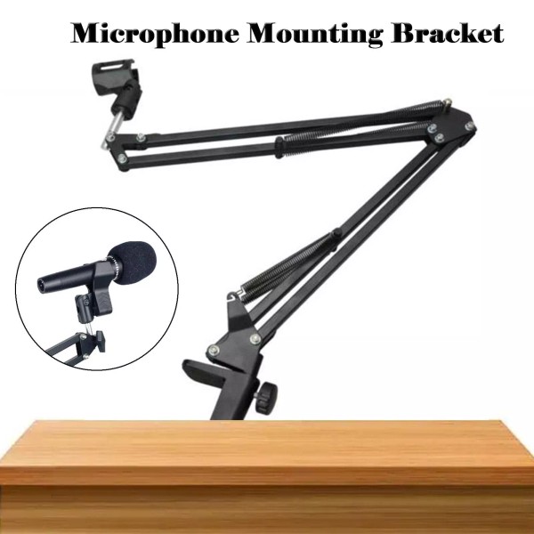BANFLUXION New Microphone Stand Suspension Arm Adjustable Height Angle Mounting
