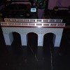 Spencer-3D 16" Big O Scale Stone Brick Arch Bridge CUSTOMERS