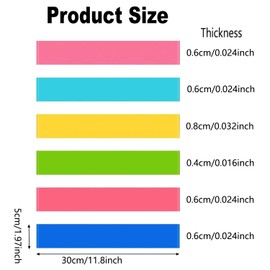 BEANPRECOY 6 Pack Colorful Chair Bands for Kids – ADHD Tools for Fidgety Feet, Sensory Classroom Must Haves, Autism Fidget Bands for Home & School Chairs, Stretchable Seating Solutions