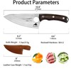 HAZMUSS Chef's Knife - 6.2", High Carbon Stainless Steel Blade