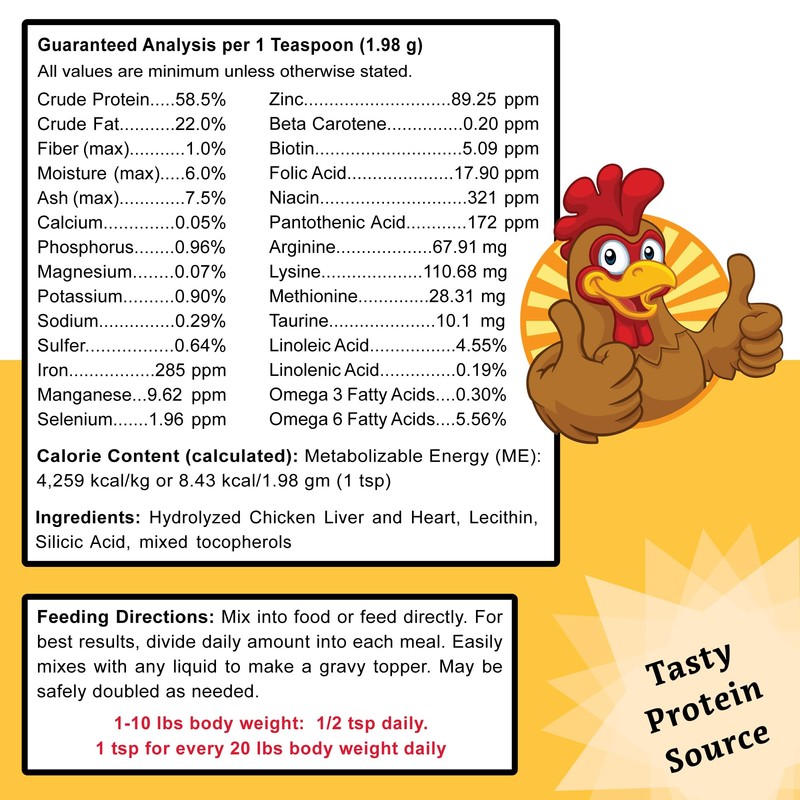 Dogzymes Chicken Liver (5 pound)