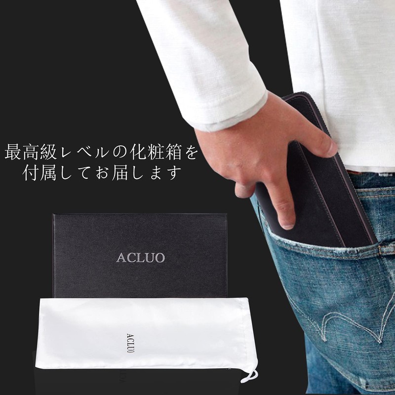Men's Long Wallet, Made in Japan, Tochigi Leather, Genuine Leather,