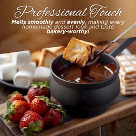 Chocolate Drops – Milky & Dark Chocolate Candy, 35 oz Bulk Sweet Treats for Baking & Gifting, Premium Quality (Milky)