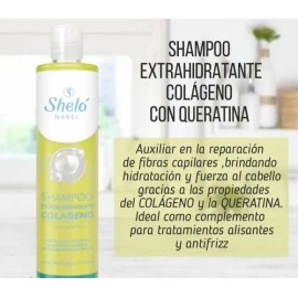 3 Shampoo Extra Hidratante Colágeno Reparador  Regalo                                                                                                 