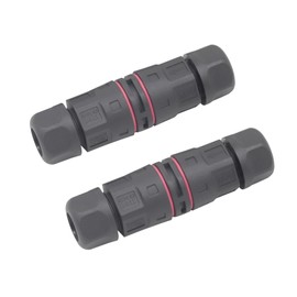 AOHUA M20 Waterproof Connector IP68 Outdoor Electrical Junction Box for 2-Pin Cables Diameter 5.0-9.5 mm UL Certification (AH-M20-2002Z01122)