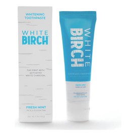 Pasta De Dientes White Birch Con Carbón Activado Para Blanqu