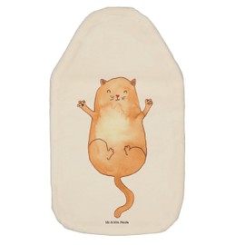 Mr. & Mrs. Panda Hot Water Bottle Cat Hugging - Gift, Hot Water Bottle with Cover, Cat Accessories, Pet, Meow, Girlfriend, Cat Souvenirs