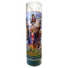 Seven African Powers (Siete Potencias Africanas) Green Devotional Candle