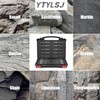 20PCS Rock Splitting Wedges,Wedge and Feather Shims,0.7'' Plug Shim and