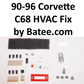 batee.com 90-96 C68 AC Electronic Climate Control Repair Kit C4 Corvette Digital ECC B005