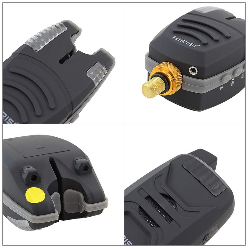 Waterproof Wireless Carp Fishing Bite Alarm with Ear Hook 200M