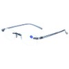I Need You Light G67000 Plastic Rimless Glasses with Case,