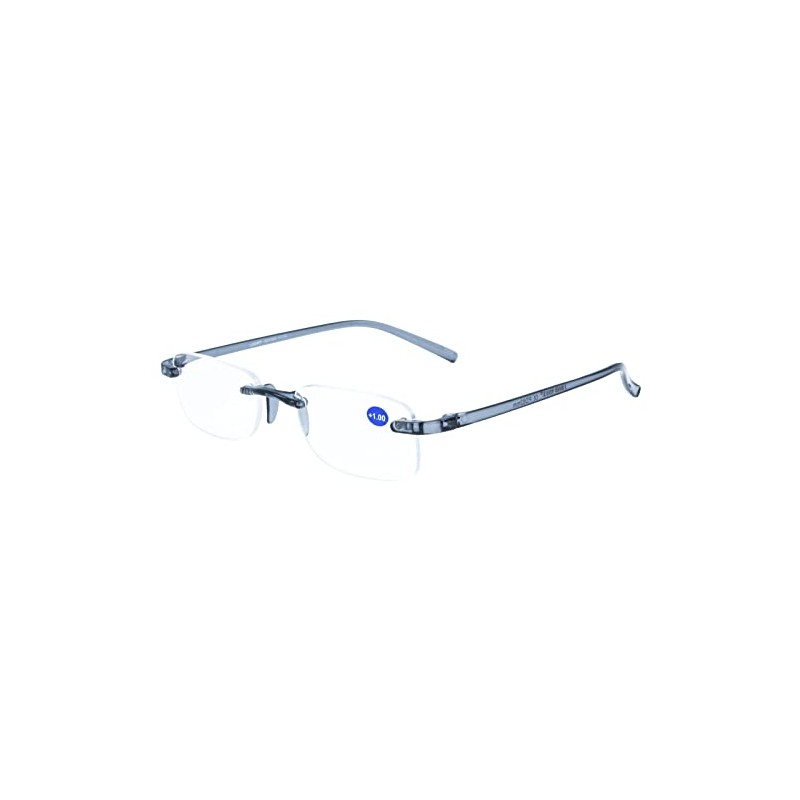 I Need You Light G67000 Plastic Rimless Glasses with Case,