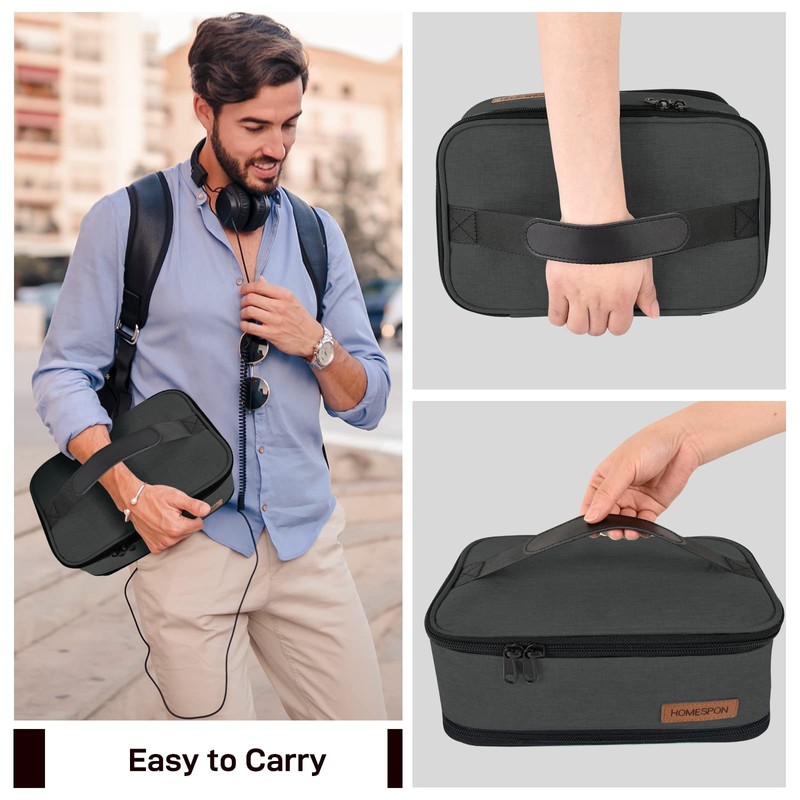HOMESPON Expandable Lunch Bag for Men Women Kids Insulated Lunch