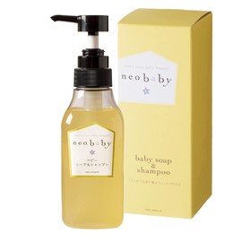 Neobaby Baby Soap & Shampoo, Additive-Free, Horse Oil, Organic, Moisturizing, Soap, Neo-Natural, 10.1 fl oz (300 ml), 1 Bottle