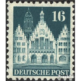 Bizonal (Allied Cast) 83W B unmounted Mint/Never hinged ** MNH 1948 Buildings (Stamps for Collectors)