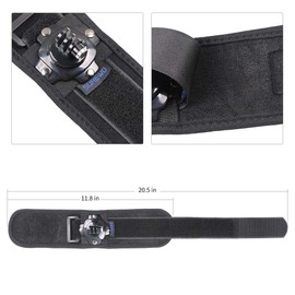 SUREWO Wrist Holder, Hand Strap Compatible with GoPro Hero 12/11/10/9/8/7/(2018)/6/5 Black, DJI Osmo Action, Akaso, Campark and More