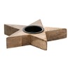 Tea Light Holder Stars Set of 3 15 x 15