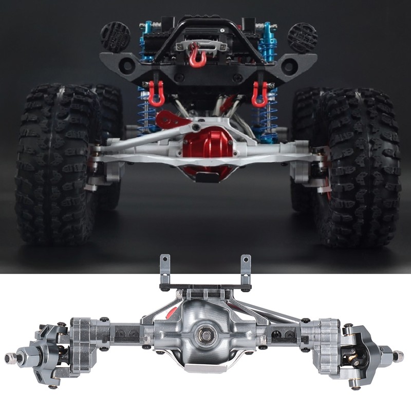Aluminum Alloy Steel Axle Upgrade Parts Accessory Fit for SCX10