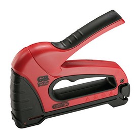 Gardner Bender MSG-501 Heavy-Duty Cable Boss Staple Gun, Professional Grade, Secures (NM) Coax, & Low-Volt Cable, Red