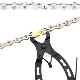 Lotatheta 3 Colors Bike Chain Connectors Master Link 6 Sizes Quick Set of 16 Kinds Missing Link Quick Link Repair Parts Gold Silver Colorful Single Speed + 6/7/8/9/10/11/12 Speed