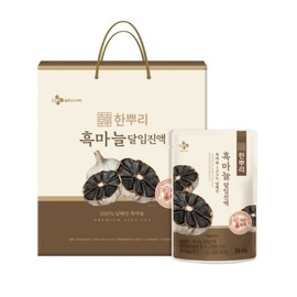 CJ Hanppuri Black Garlic Decoction 60ml / CJ 한뿌리 흑마늘 달임진액 60ml X 30포X 6세트 (흑마늘즙), 1세트, 2.4L