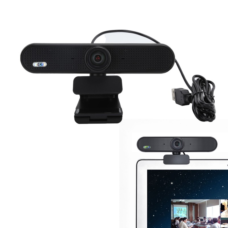 C55e 4K HD Webcam with Microphone USB Computer Camera for
