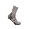 Explore Mid-Weight 6" Crew Alpaca Sock Brown Tweed Medium