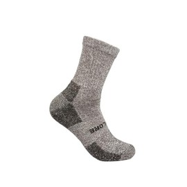 Explore Mid-Weight 6" Crew Alpaca Sock Brown Tweed Medium
