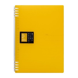 キングジム(Kingjim) King Jim 9855TTE Key Ring Notebook, Tefline, B5, Yellow