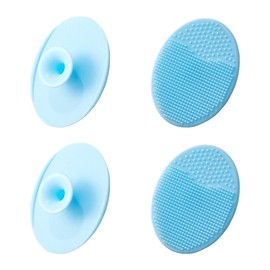 FamGift Silica Gel Cleaning Brush, Soft Facial Cleansing Brush, Baby, Kids, Refreshing and Beautifying Skin, Exfoliating, Skin Care, Pore Care, Facial Cleansing Brush, Unisex, Sensitive, For Dry Skin