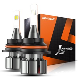 SEALIGHT 𝟗𝟎𝟎𝟕/𝐇𝐁𝟓 Bulbs, 2024 Version 𝟐𝟒𝟎𝟎𝟎𝐋𝐌 Brightness Enhanced Mini Size and High Decoding Rate - Pack of 2