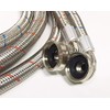 2-Pack Premium Stainless Steel Washing Machine Hoses - 5 FT