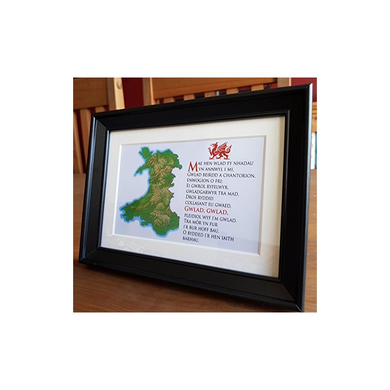 pr Welsh National Anthem Frame