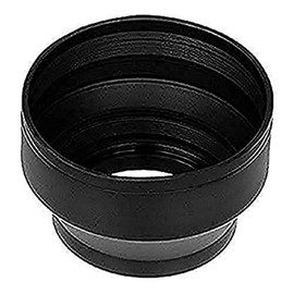 Fotodiox 3-Section Rubber Lens Hood, 52mm